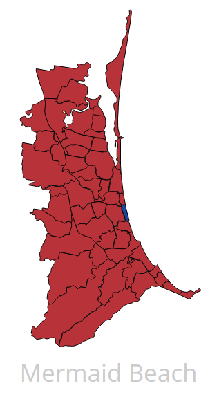 Mermaid Beach Gold Coast Map